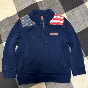 Vineyard vines kids quarter zip sweatshirt